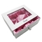 جعبه های هدیه کشوی کاغذی فانتزی 130 گرمی جعبه های لوازم آرایشی مقوایی ابریشم