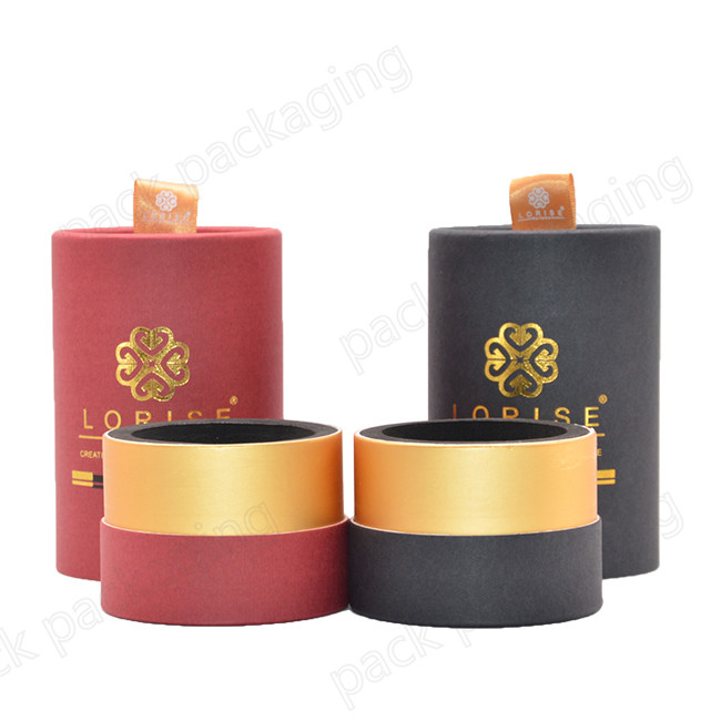 بسته بندی لوله قابل بازیافت هنر چاپ بسته بندی عطر سازگار با محیط زیست 120 گرم 0