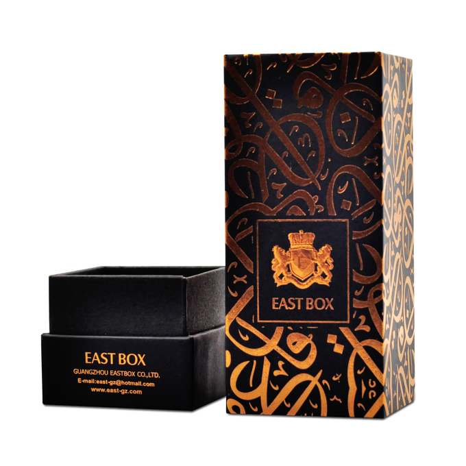 جعبه عطر بسته بندی 350 گرمی C1S کاغذ بازیافتی بسته بندی پوشش UV 2