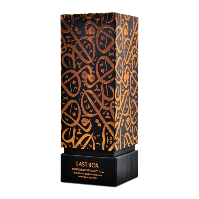 جعبه عطر بسته بندی 350 گرمی C1S کاغذ بازیافتی بسته بندی پوشش UV 0