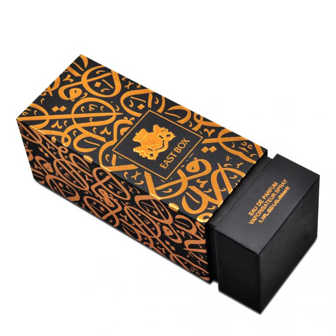 جعبه عطر بسته بندی 350 گرمی C1S کاغذ بازیافتی بسته بندی پوشش UV 1